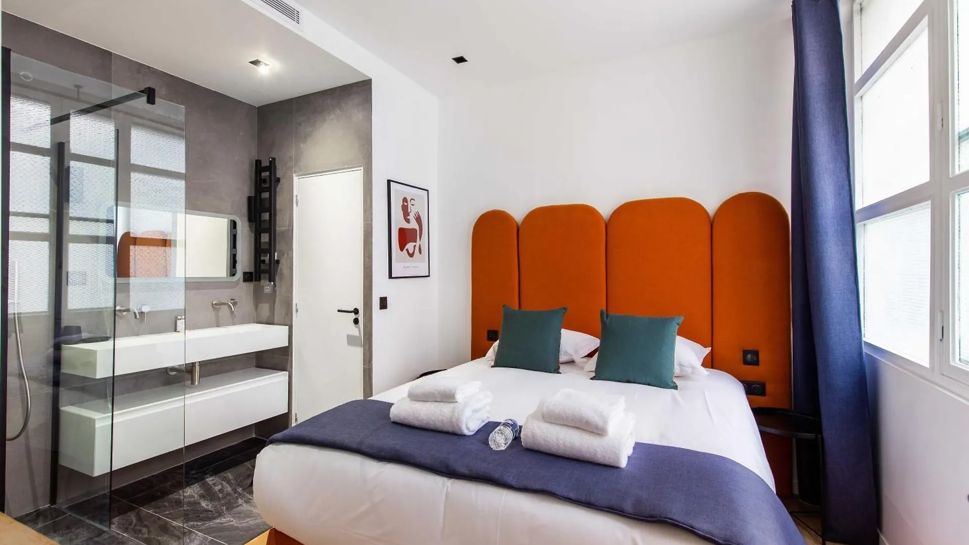 アパート Spacious Apartment- 2br-6p - Porte Saint-denis パリ